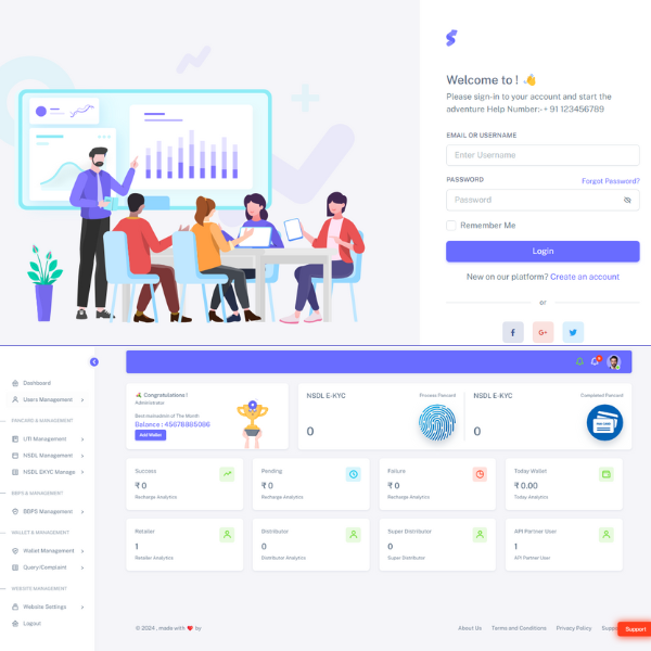 BEST NSDL And UTI  BIOMATRIC EKYC  AAnd Dkyc PAN PORTAL 2