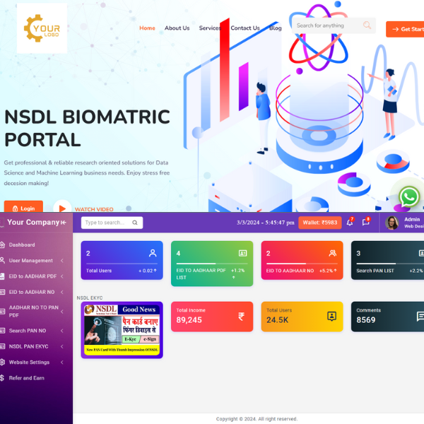 BEST NSDL BIOMATRIC EKYC PAN PORTAL 1