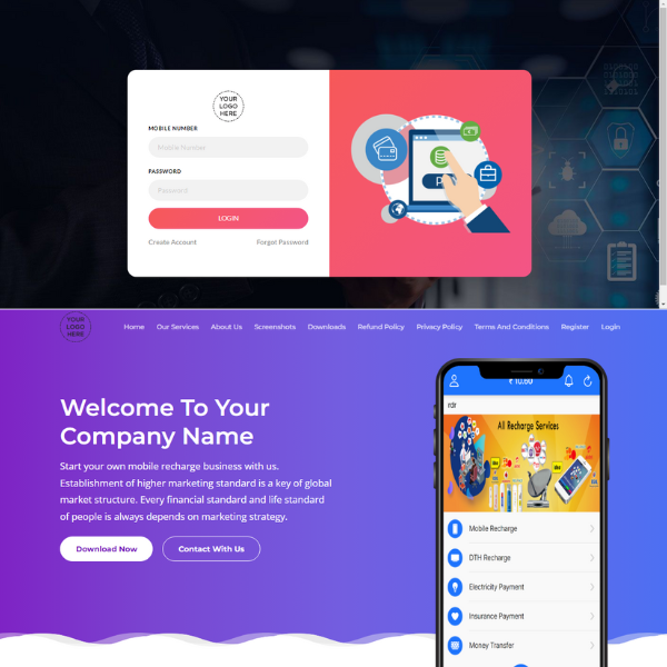 Latest Recharge Portal 5 2024 Best Runing Replacing All Portal With This Only Web Code |CW SOLUTION| | V2