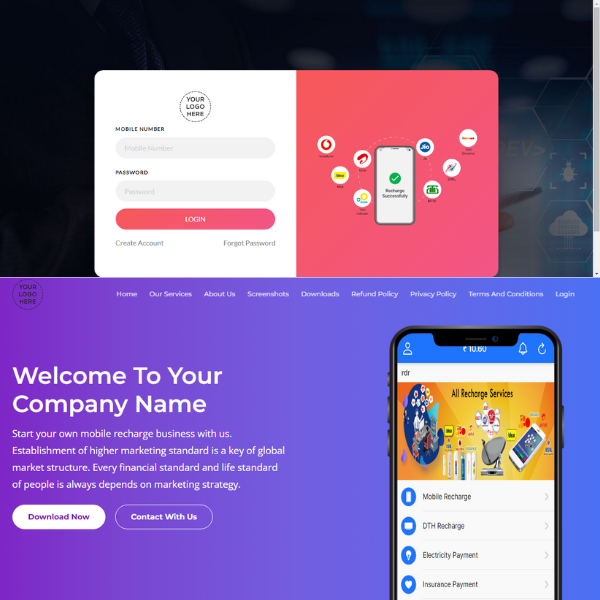 Latest Recharge Portal 5 2024 Best Runing Replacing All Portal With This Only Web Code |CWP SOLUTION| | V1